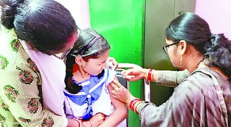 In 90 days, 103 percent teenagers got the first dose of corona vaccine