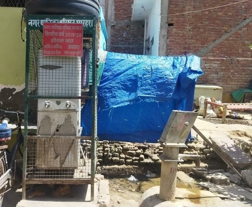 RO water cooler became a sham, people wandering for cold water