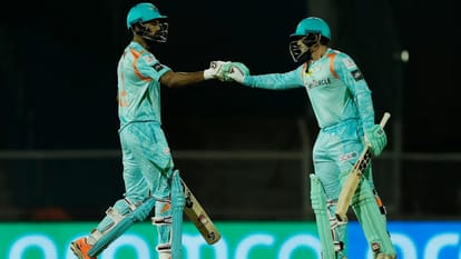 LSG vs CSK Lucknow Super Giants beats Chennai Super Kings Innings by 6 wickets to win first match in ipl Evin Lewis hits 55 runs