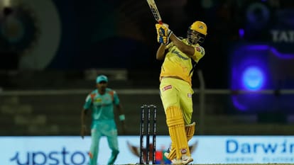 LSG vs CSK Lucknow Super Giants beats Chennai Super Kings Innings by 6 wickets to win first match in ipl Evin Lewis hits 55 runs