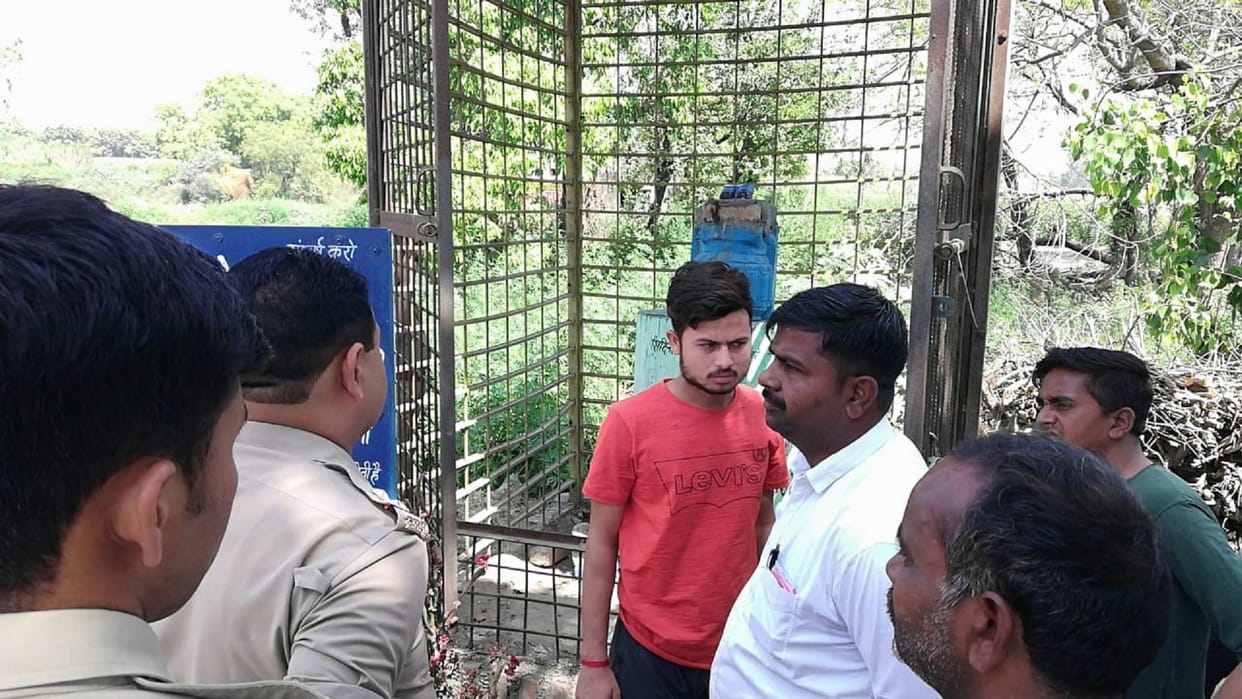 Meerut News: Babasaheb statue broken in village of Meerut outrage among Dalit society