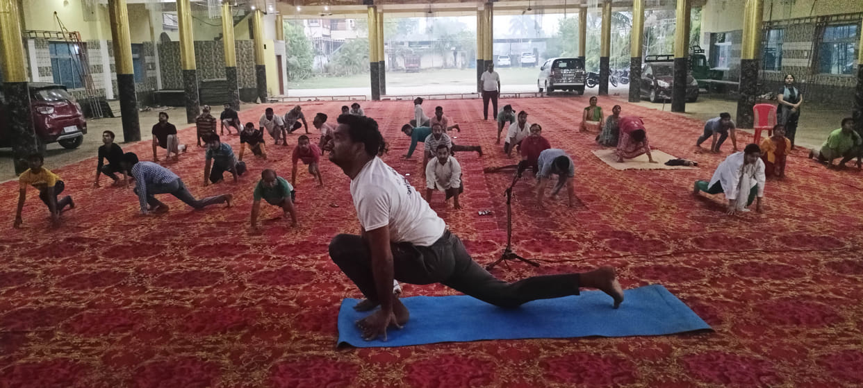 Regular yoga gets rid of mental stress