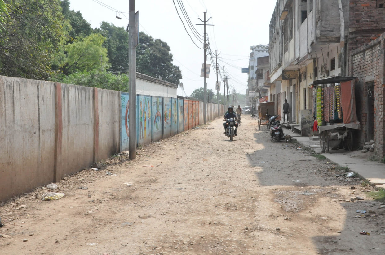 Railways could get only half of the 600 meter road built in two years