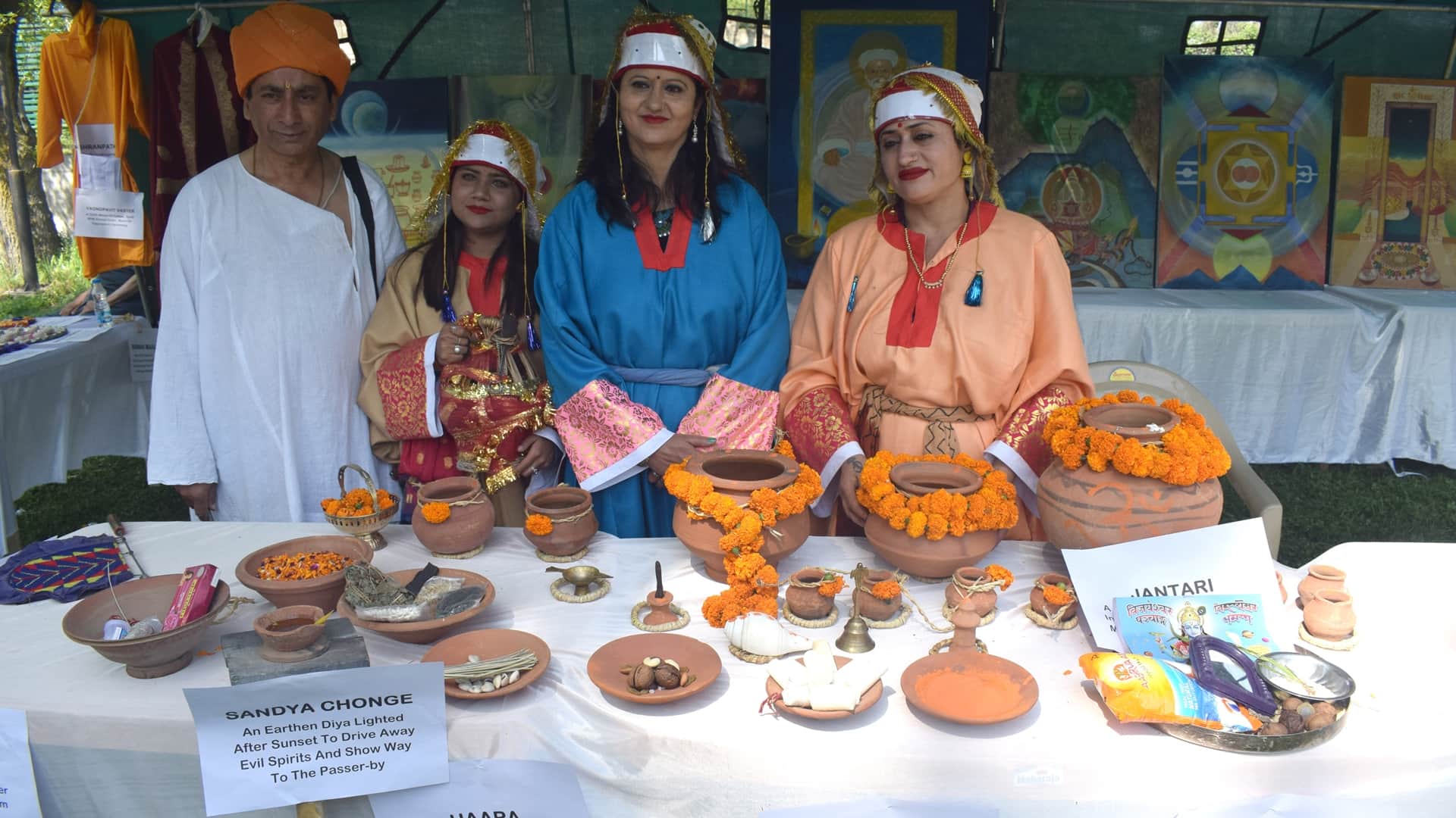 Kashmiri pandits under vemodh organization celebrate Navreh festival in srinagar kashmir after 32 years