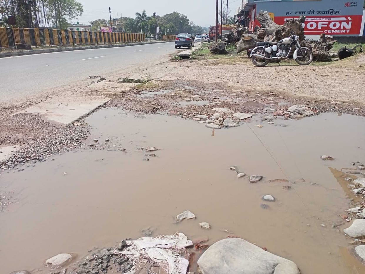 No water to drink and water being wasted through leakage