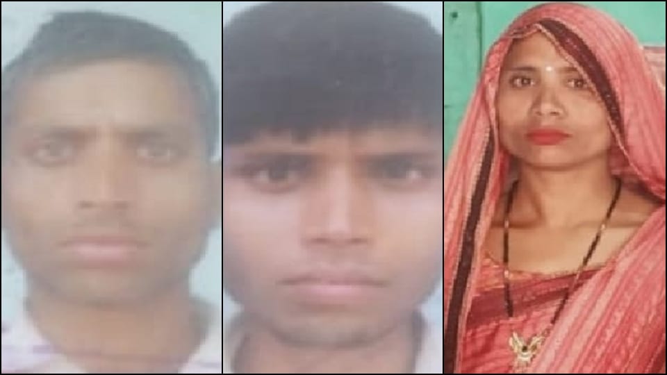 truck hit the bike in akrabad aligarh two brothers and one sister died