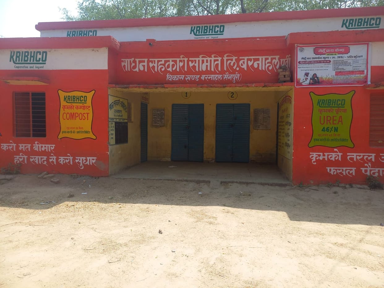 mostly wheat purchasing centres found closed