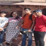 राहुल द्रविड़ फतेहपुर सीकरी पहुंचे