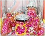 मंदिर में पिंडी रूप में विराजमान श्री त्रिपुर मां बाला सुंदरी देवी