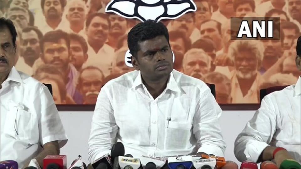 Tamil Nadu Annamalai said BJP and AIADMK not have any problem