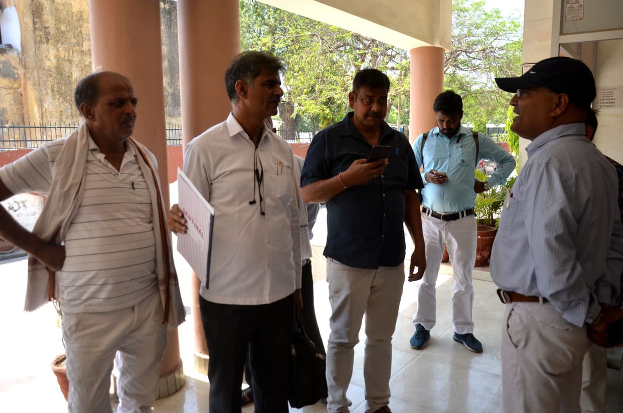 Farmers angry for not meeting DM