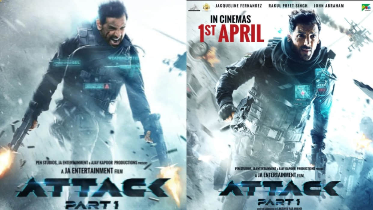 Attack Part 1 Box Office Collection Day 2 Amar Ujala John Abraham Jacqueline Fernandez Rakul Preet Pen Studios