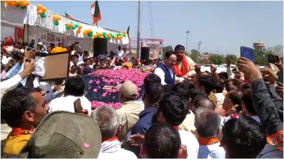 BJP National President Jagat Prakash Nadda in Sawai Madhopur