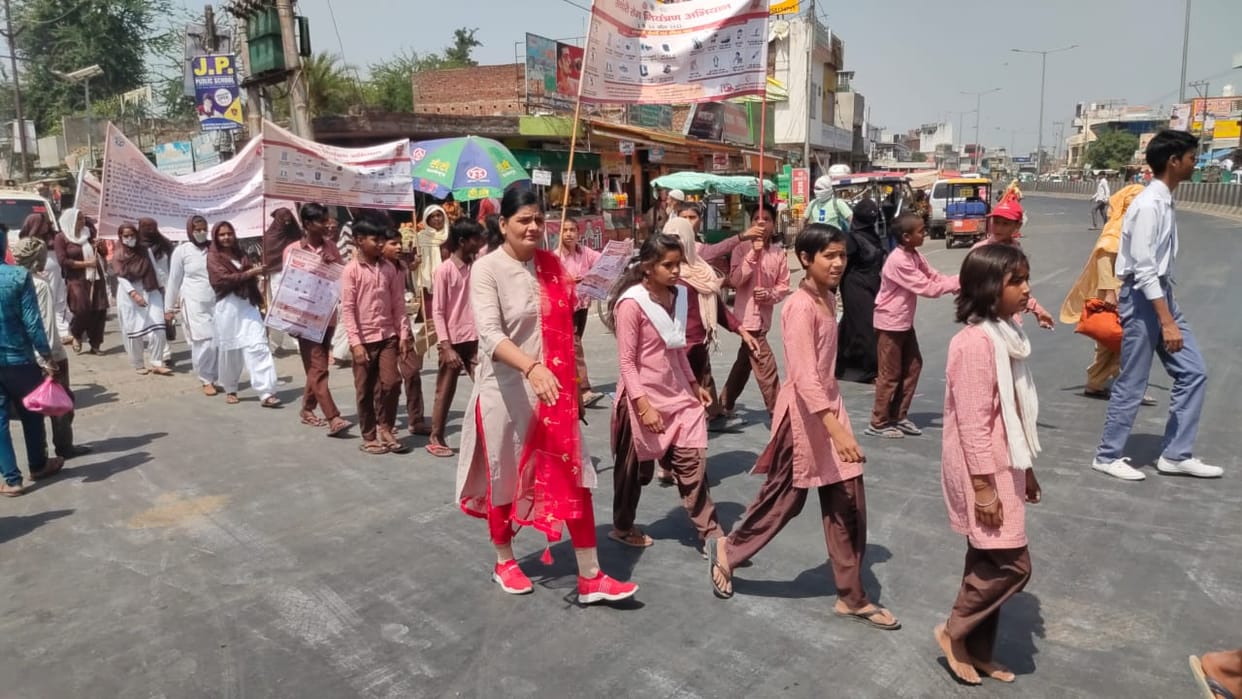 Minister of State flagged off the awareness rally