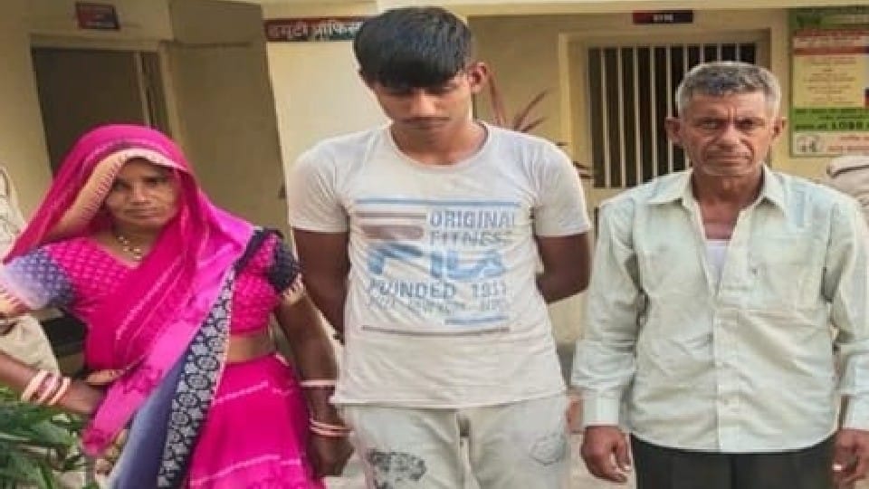 A child found running away from home after eight years is serving a sentence in jail