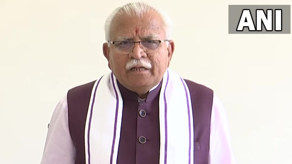 Haryana CM Manohar lal comments on Punjab resolution for transferring Chandigarh to Punjab
