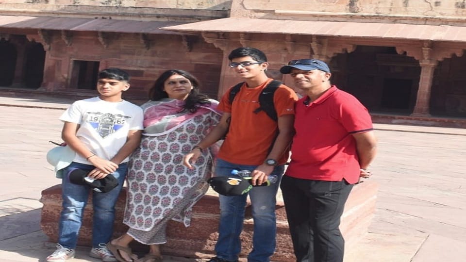 Indian Cricket Team coach Rahul Dravid Offering Chadar On Sheikh Salim Chishti Dargah In Fatehpur Sikri