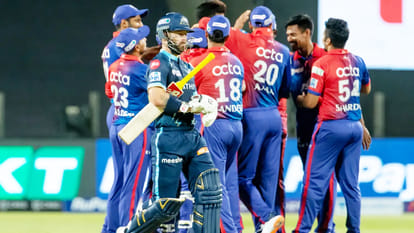 MI vs RR and DC vs GT Photo story Ritika Sajdeh sad reaction on Rohit Sharma Wicket buttler took catch of pollard