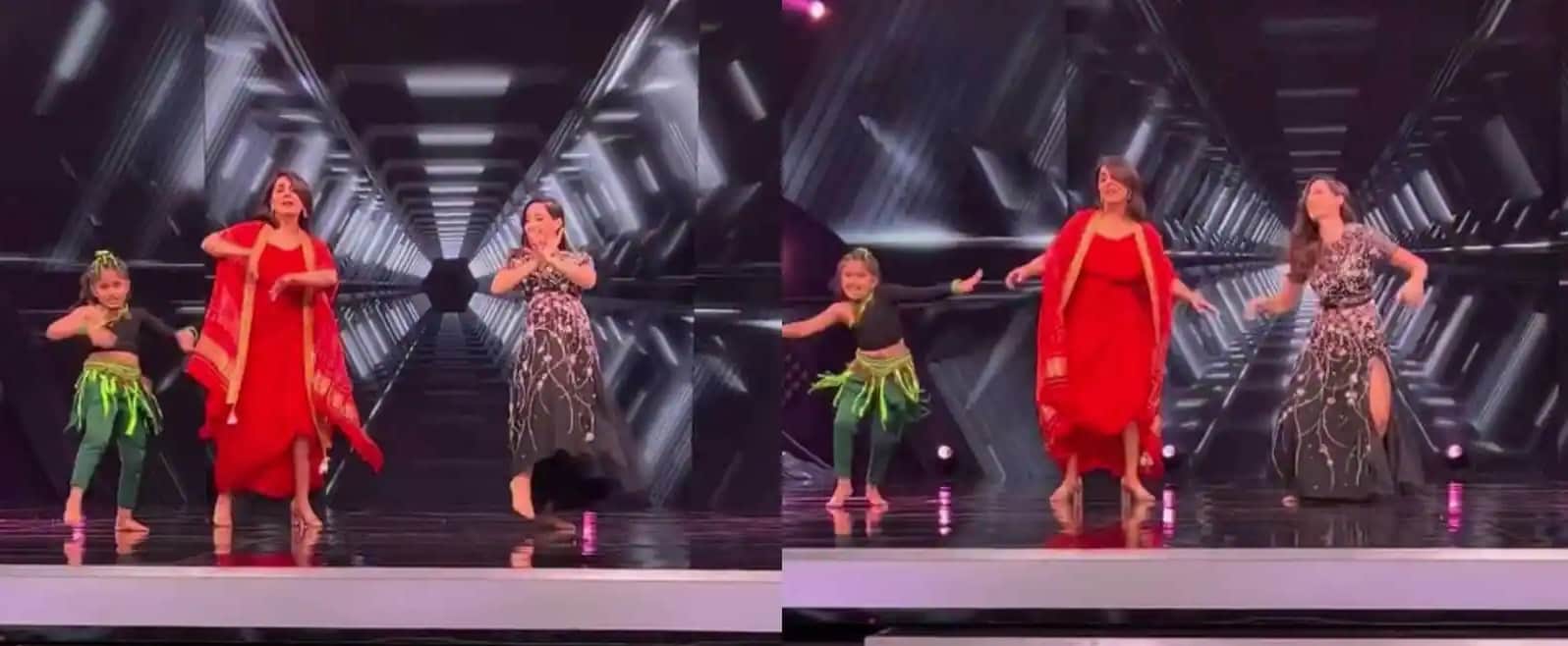 dance deewane junior show neetu kapoor dance meri rani hook step goes viral