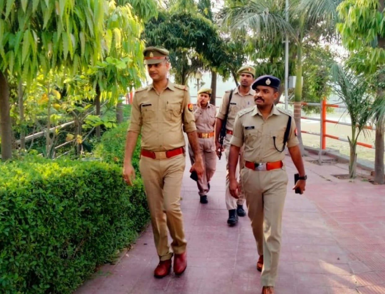 Police's project walk-through started to create a sense of security in the general public