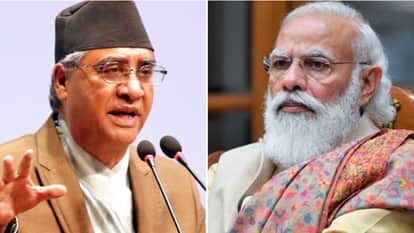 प्रधानमंत्री नरेंद्र मोदी और नेपाल के पीएम शेर बहादुर देउबा।