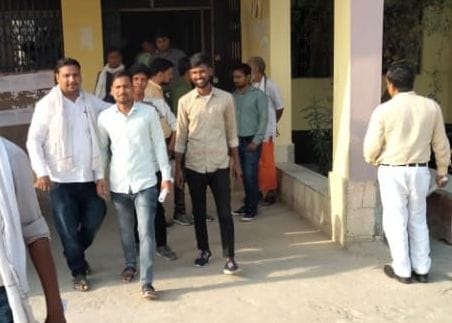 B.Ed, B.P.Ed and LLB first semester examinations started, after search the candidates got admission in the room