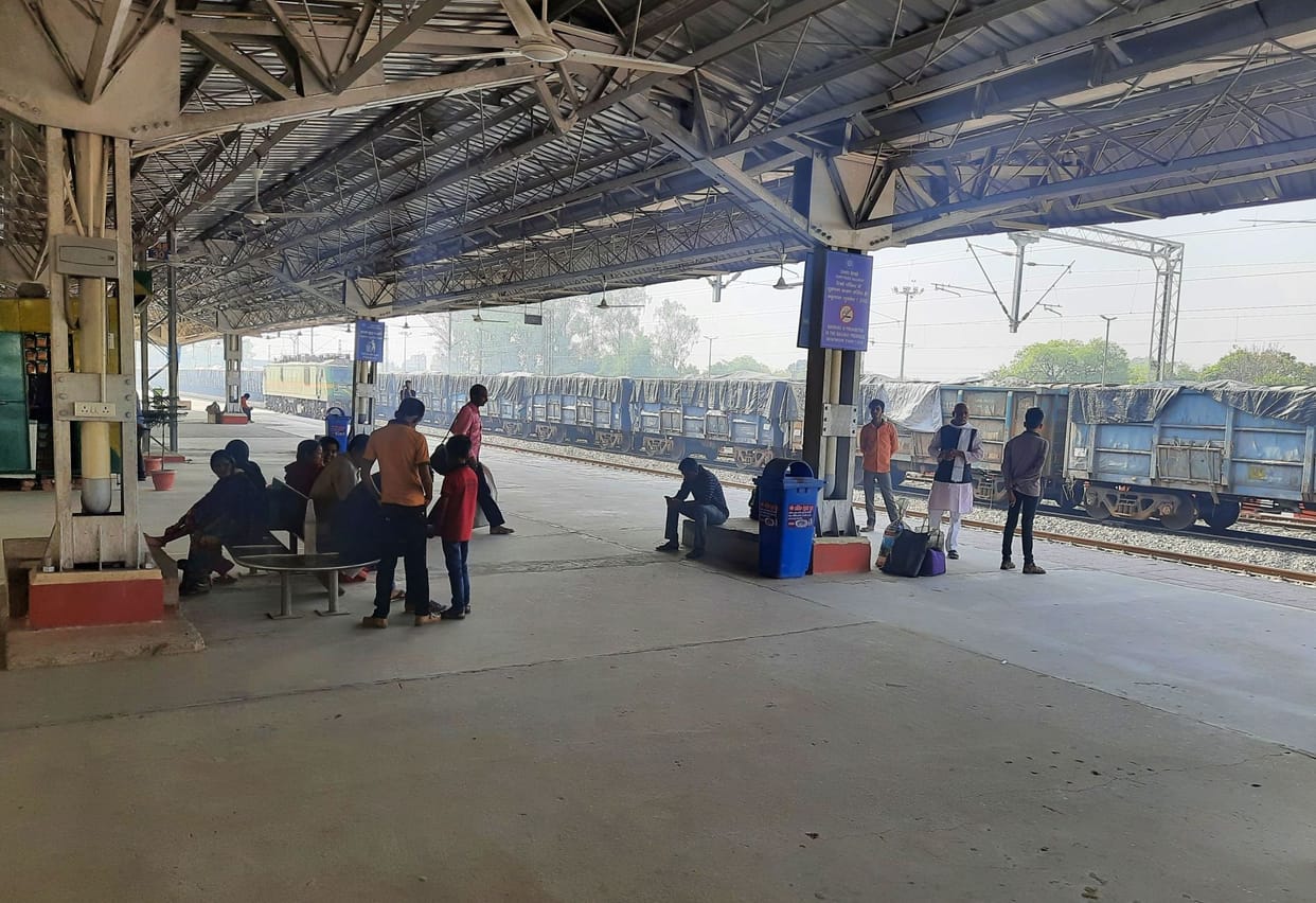 Operation of trains started on double railway track