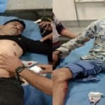 आतंकी हमले में घायल लोग