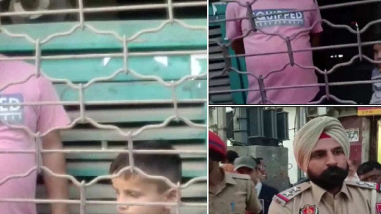 Father-son locked in bank in Ludhiana, rescued after 2 hours