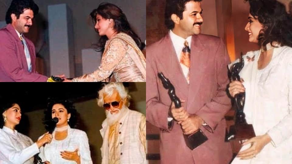 Anil Kapoor shared throwback photos with madhuri dixit on complete of 30 years of film Beta