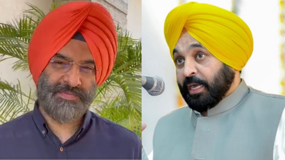 BJP Leader Manjinder Sirsa Questions claim of CM Bhagwant Mann about Drugs