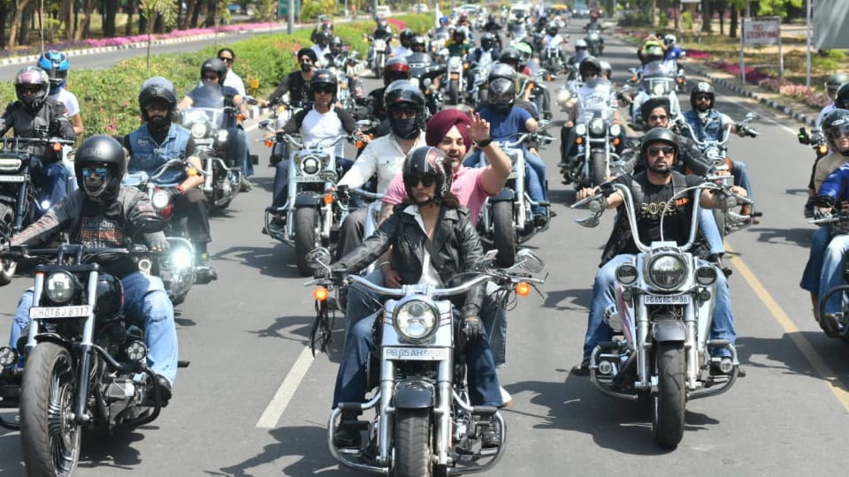 CITCO week ends with bike rally in Chandigarh
