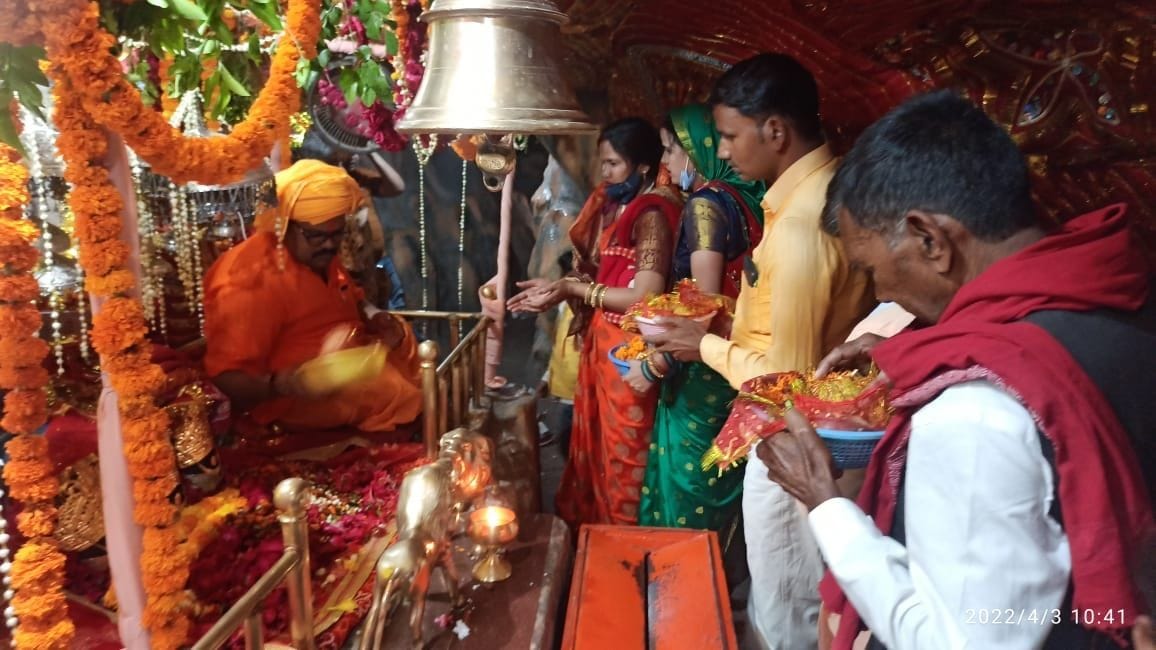 Enjoyed seeing Mother Rani in Brahmacharini form