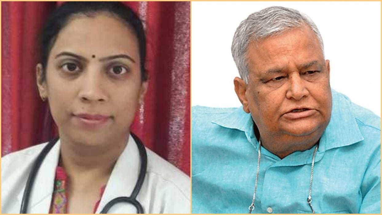 Dausa Doctor Suicide Dr. Archana Sharma's husband accuses IMA Dausa District President Dr. Mahesh Sharma of saving Kirodi Lal Meena