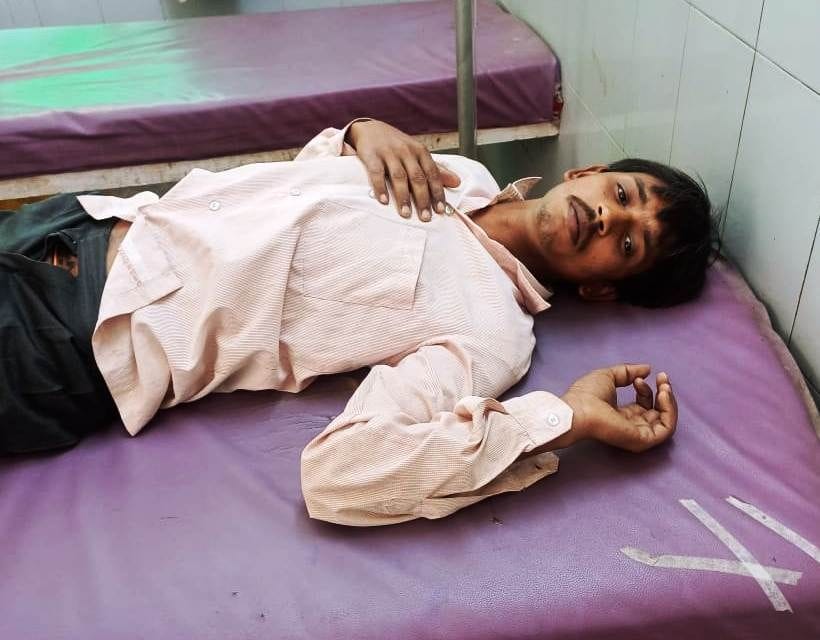 auraiya news,Youth reached Bihar after being a victim of poisoning