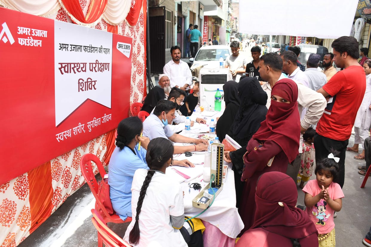Free treatment of 146 patients in Banbhulpura
