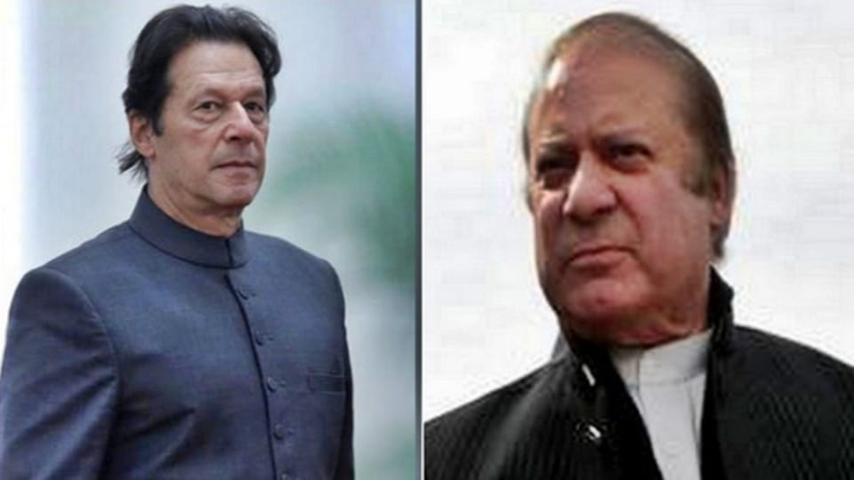 Nawaz Sharif attacked in London by Imran Khan PTI activist Shahbaz Sharif receives Opposition support for PM seat