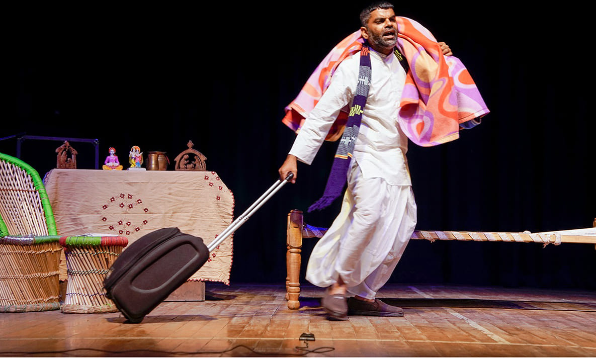 The difficulties of the common man came alive on the stage, Kurukshetra