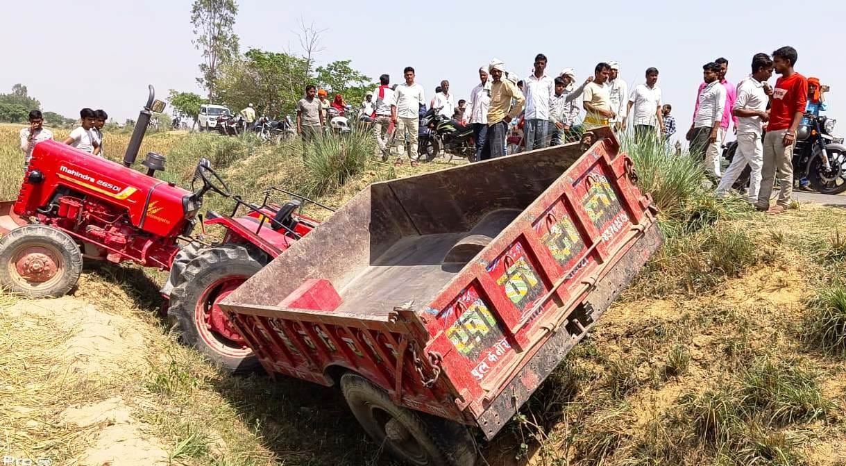 one died by tractor crashed