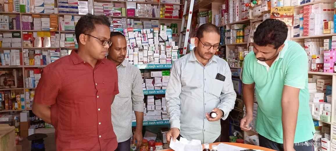 Drug shops raided, drugs recovered