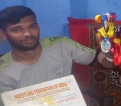 Indore: The situation is unfavourable but not deterred, the city's deaf and dumb wrestler will show wrestling art in Brazil Olympics