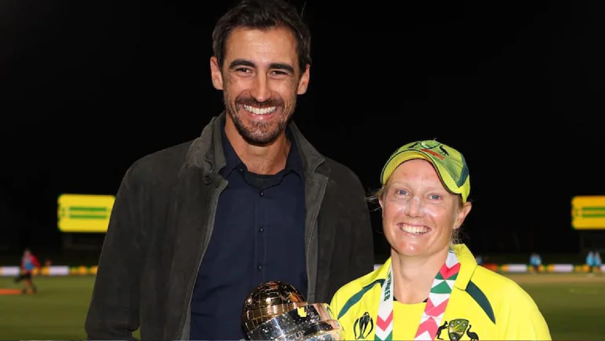Alyssa Healy husband Mitchell starc also won player of the Tournament before him