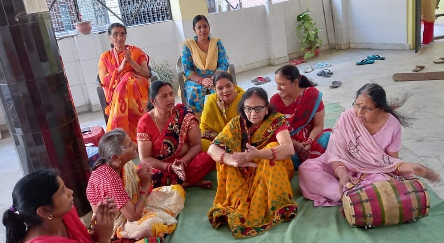 Devotee worshiped Maa Shailputri and sought blessings