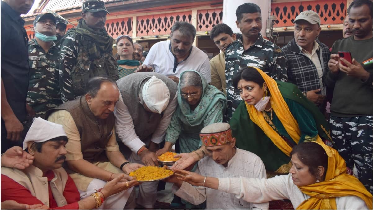 Navreh Festival 2022  Former MP Subramanian Swamy said Special Force of Ex-Servicemen formed for the protection of Kashmiri Pandits in srinagar kashmir