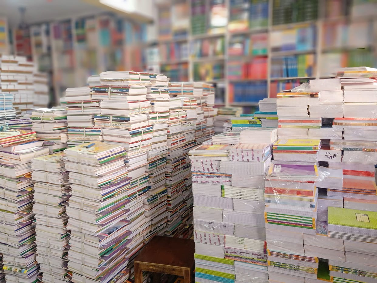 New academic session started on the basis of old books