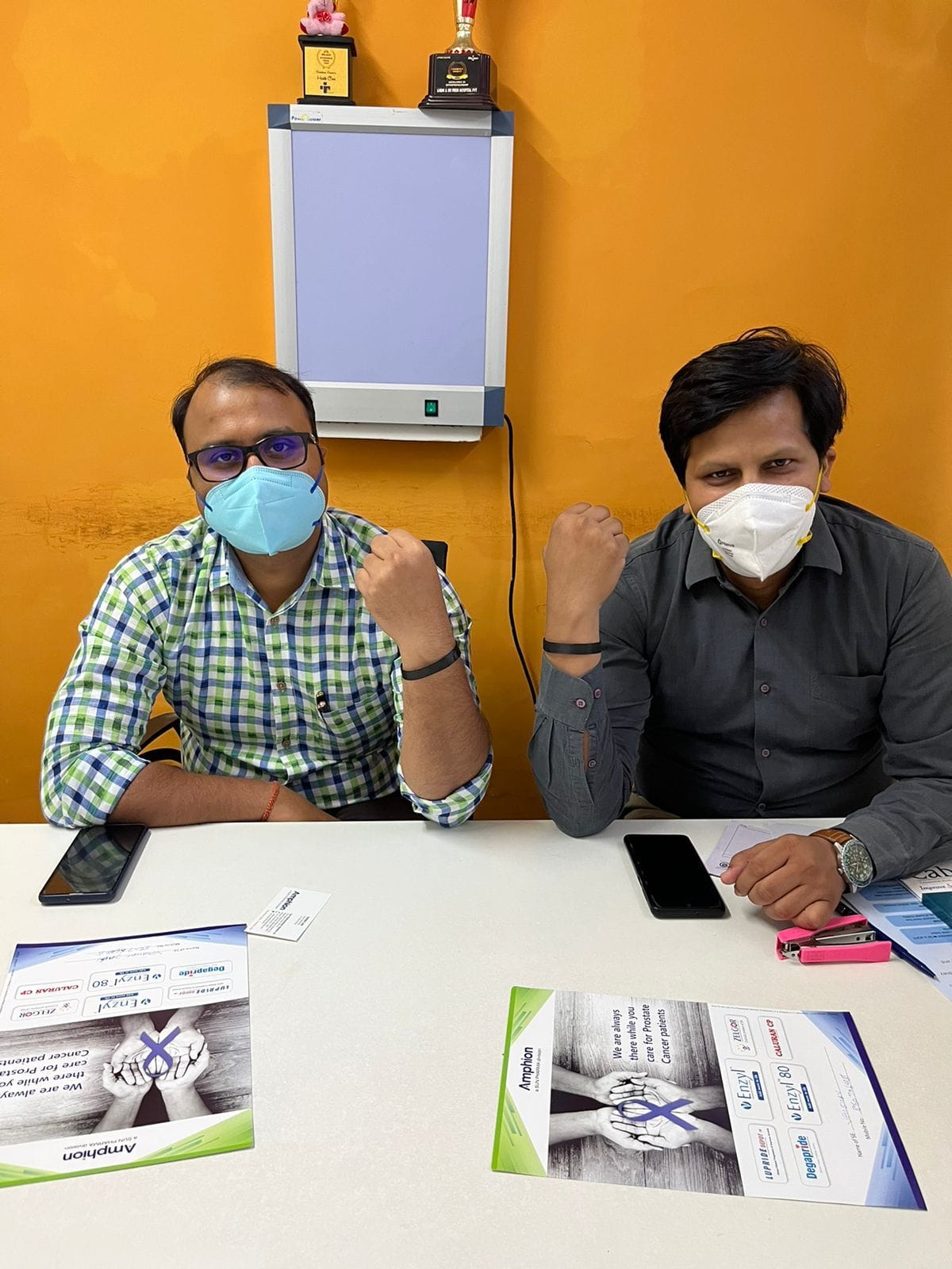 Private doctors did OPD by wearing black badges