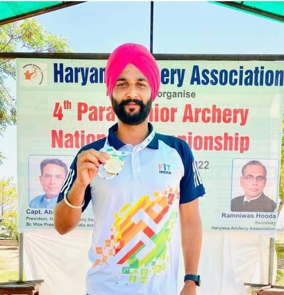 Para Olympian Harvindra won three medals