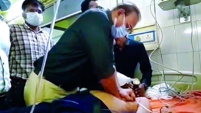 Pratapgarh: Naib Nazir dies after beating up SDM employees anger erupts