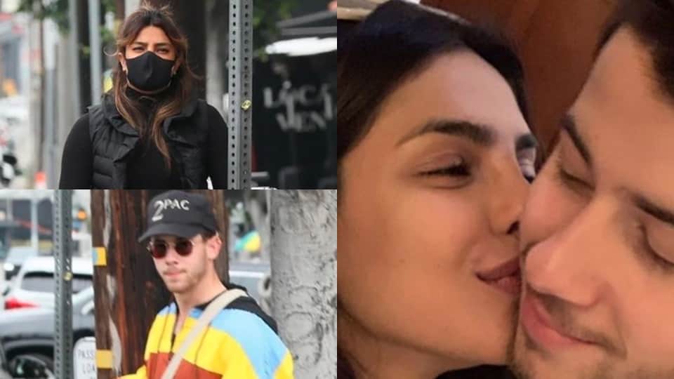Nick Jonas and Priyanka Chopra kissed each other after lunch date