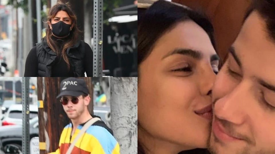 Nick Jonas and Priyanka Chopra kissed each other after lunch date